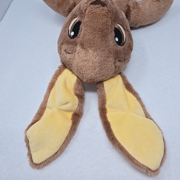 Build-A-Bear Workshop Brown Bunny Plush 16" Soft Toy With Yellow Belly & Ears - Picture 12 of 13